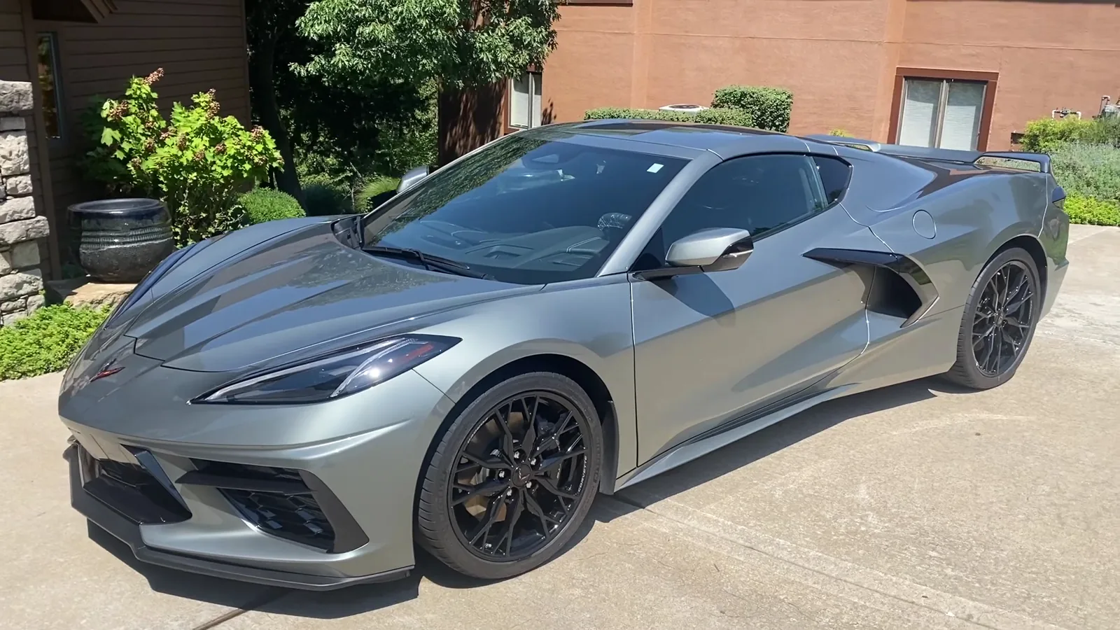Finished exterior — C8 Corvette